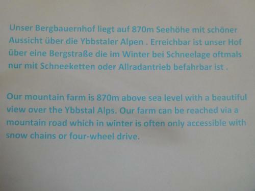 Agroturismo Urlaub Am Bauernhof Blamauer K�hr