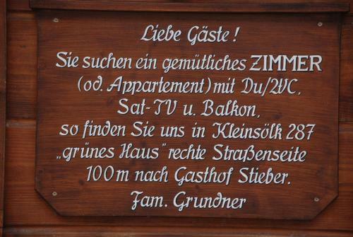 Apartamento Appartement Grundner