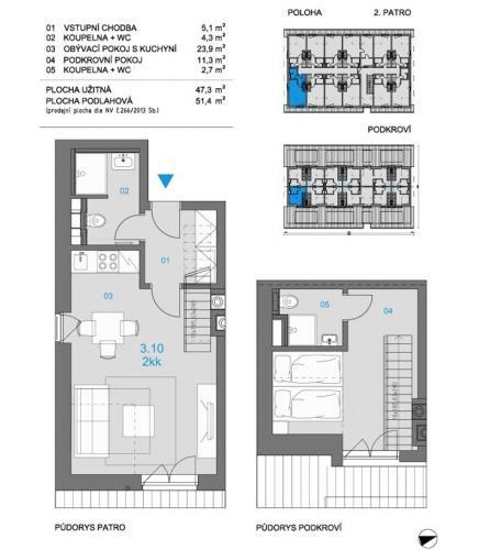 Apartm�n 2+kk