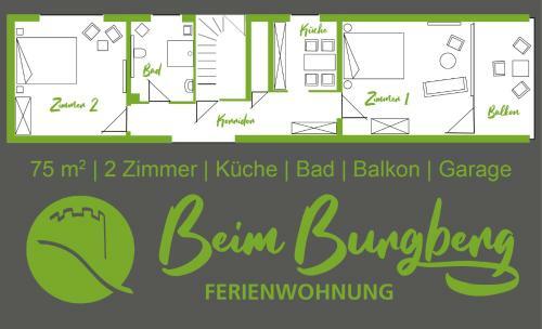 Apartamento Ferienwohnung Beim Burgberg