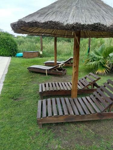 Apartamento Caba�as Atardecer En Victoria