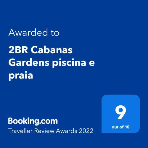 2br Cabanas Gardens Piscina E Praia