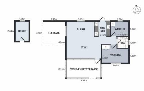 Charmerende Sommerhus I �ster Hurup