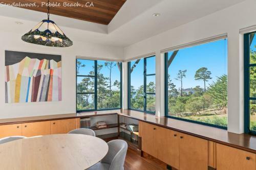 Pebble Beach Timeless Contemporary 4 Bed 5bath 30 Night Minimum