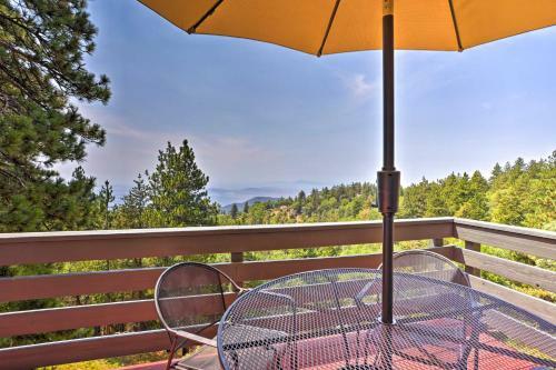 A-frame Cali Cabin With Unobstructed Valley Views!