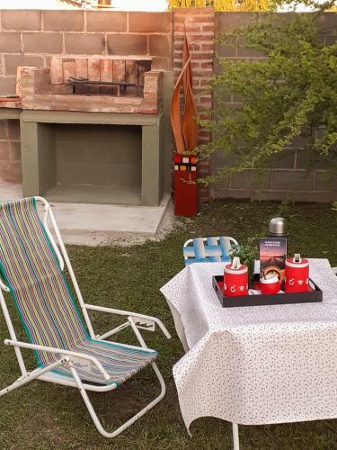 Caba�a Bello Horizonte Con Cochera, Asador Y Parque