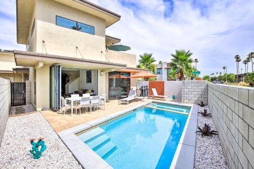 Sleek Townhome With Private Pool, Gym, And More!