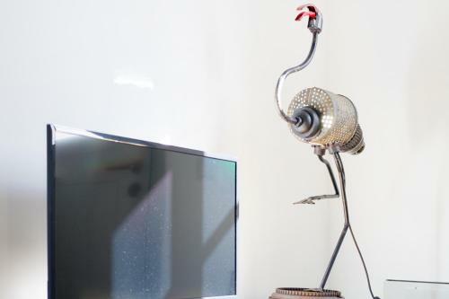 Apartamento Flamingo House - No Centro E Com Garagem