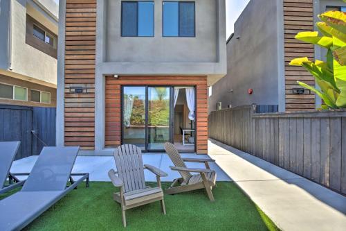 Upscale Beach Rowhome With Rooftop And Bay Views!