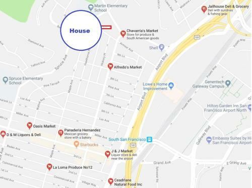 Apartamento Luxury Suite Near Sf/sfo/caltrain/bart+free Parking
