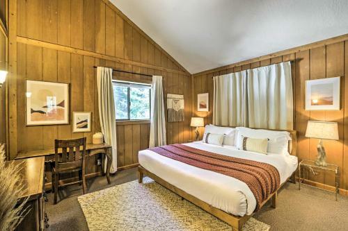 Tahoe Vista Cabin With Deck 1 Mile To Beach!