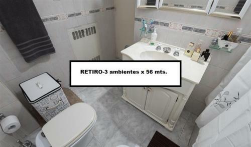 Apartamento 3 Ambientes En Retiro / Recoleta (centro)