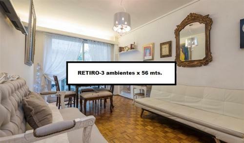 Apartamento 3 Ambientes En Retiro / Recoleta (centro)
