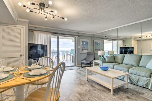 Apartamento Chic Oceanfront Condo Less Than Half Mi To Boardwalk!