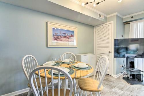Apartamento Chic Oceanfront Condo Less Than Half Mi To Boardwalk!