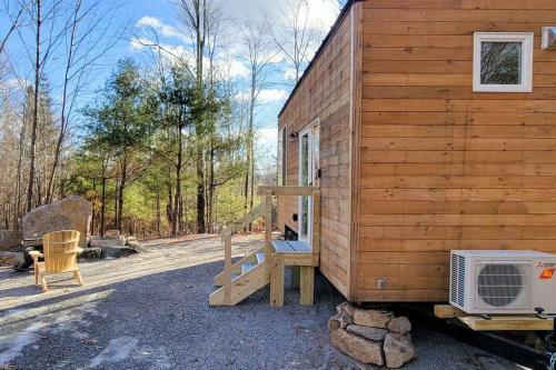 Tiny House In The Woods-escape To Nature. Snow Owl