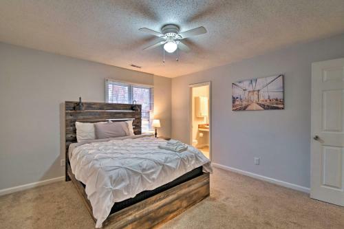 Pet-friendly Fayetteville Escape With Grill!