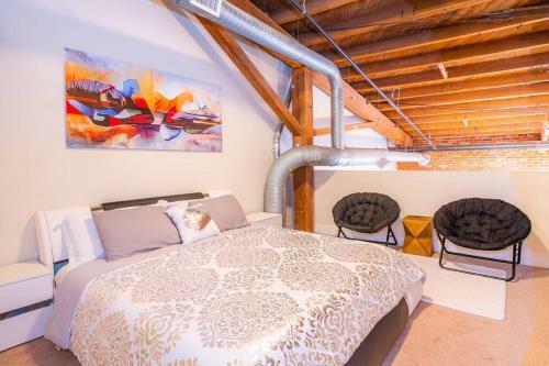 Downtown Durham's Unique Loft Apartment