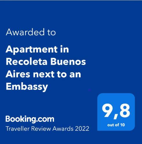 Apartment In Recoleta Buenos Aires Next To An Embassy