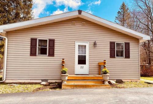 Poconos Cabin-game Room-firepit-patio-bbq-5 Lakes