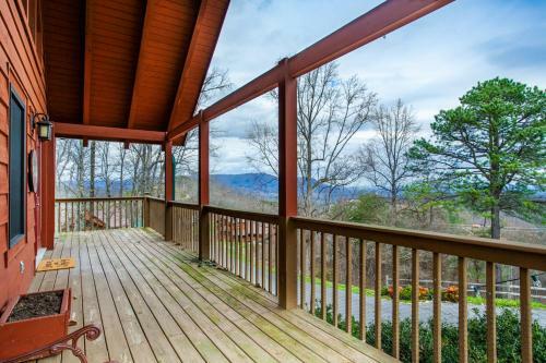 Black Bear Lodge Mtn View Wood Fireplace