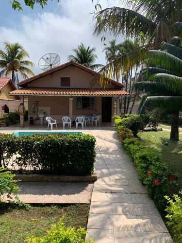 Casa Para Alugar Em Bertioga - Piscina, Wifi E Churrasqueira