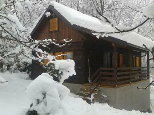 Wooden House Near The River Kupa