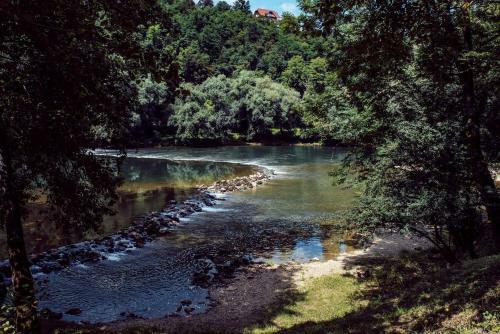Wooden House Near The River Kupa