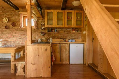 Wooden House Near The River Kupa