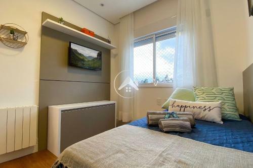 Apartamento Sofisticado Apto Com Lazer Completo, Em Localiza��o Privilegiada - Campos Do Jord�o