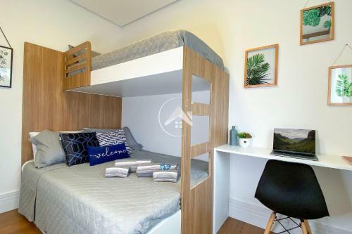 Apartamento Sofisticado Apto Com Lazer Completo, Em Localiza��o Privilegiada - Campos Do Jord�o