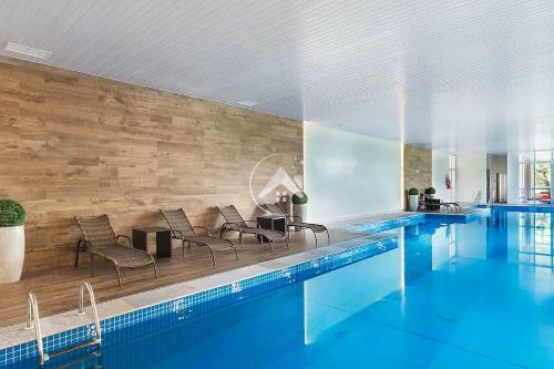 Apartamento Sofisticado Apto Com Lazer Completo, Em Localiza��o Privilegiada - Campos Do Jord�o