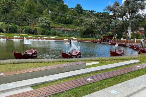 Apartamento Sofisticado Apto Com Lazer Completo, Em Localiza��o Privilegiada - Campos Do Jord�o