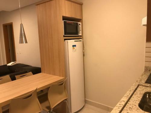 Apartamento Tipo Flat Para Temporada Em Caldas Novas Com Cozinha Completa