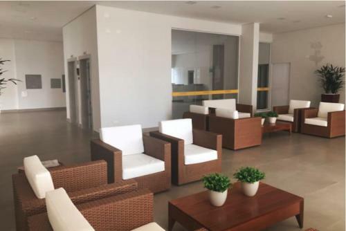 Apartamento Tipo Flat Para Temporada Em Caldas Novas Com Cozinha Completa