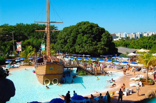 Apartamento Diroma Fiori Com Um Dia No Acqua Park, Splash E Slide