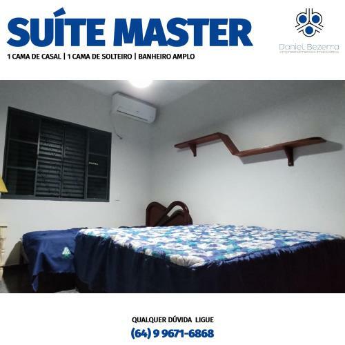 Casa Com Piscina, Churrasqueira, 3 Su�tes Com Ar Condicionado