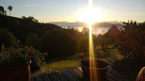 Lodge Canarinho Da Terra Com Seu C�o
