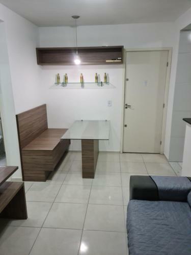 Apartamento T�rreo Com Varanda E Mobiliado