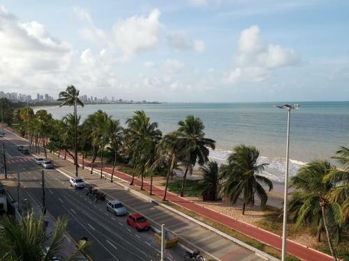 Apartamento Beira Mar Com Vista Do Mar Do Cabo Branco B