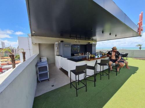 Apartamento Miramar Studio Praia Qualit�