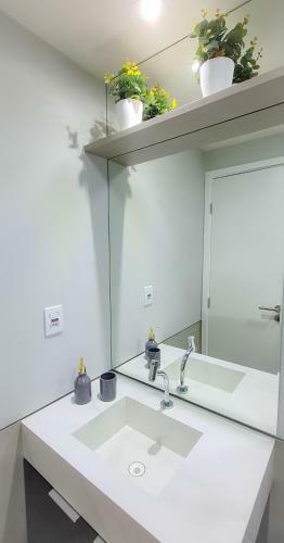 Apartamento Flat Azul Milore Em Cabo Branco