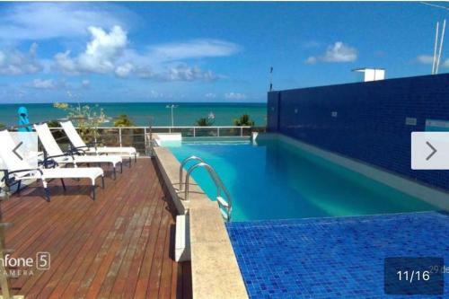 Apartamento Solar Do Atl�ntico, Beira-mar de Tamba�