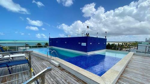 Apartamento Solar Do Atl�ntico, Beira-mar de Tamba�
