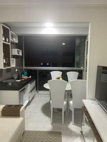 Apartamento Flat Moderno E Confort�vel 5min Da Praia Com Piscina Aquecida Na Coberto