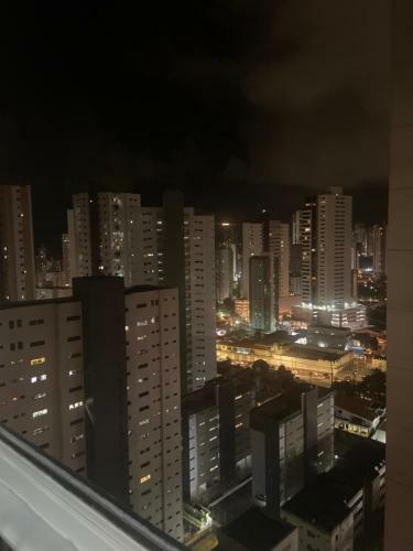 Apartamento Flat Moderno E Confort�vel 5min Da Praia Com Piscina Aquecida Na Coberto
