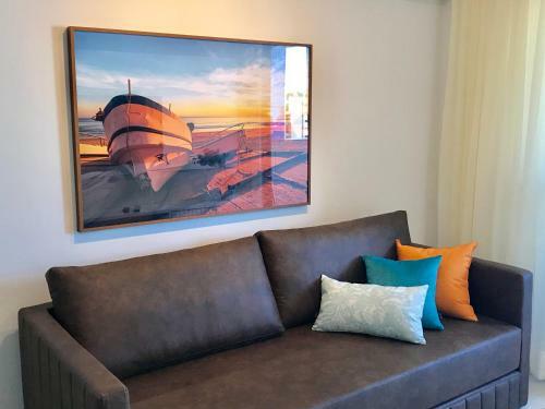 Apartamento Luxo 710-quarto E Sala Com Varanda De Frente Mar