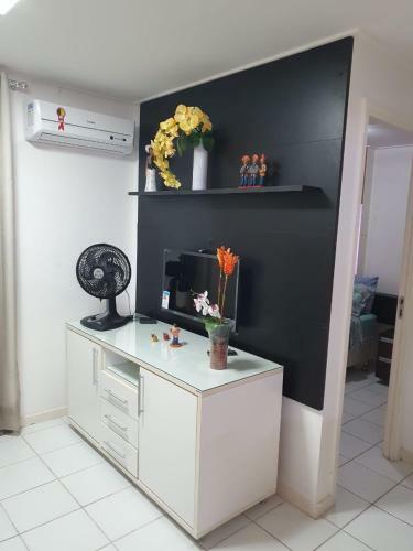 Na Beira De Pajucara Apart Quarto E Sala Mobiliado No Edif Neo