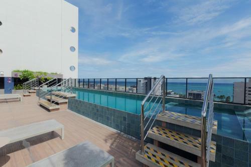 Apart-hotel A 300m Da Praia E Com Vista Espetacular Do Mar