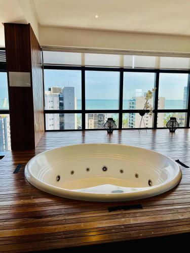 Apart-hotel A 300m Da Praia E Com Vista Espetacular Do Mar